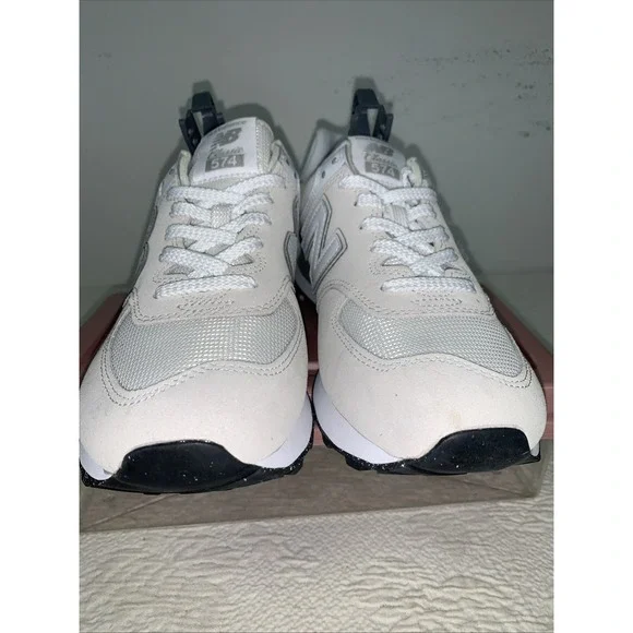 women new balance classic 574 Sz 10 wl574evw used no box Mens 8.5 NICE - Picture 4 of 9